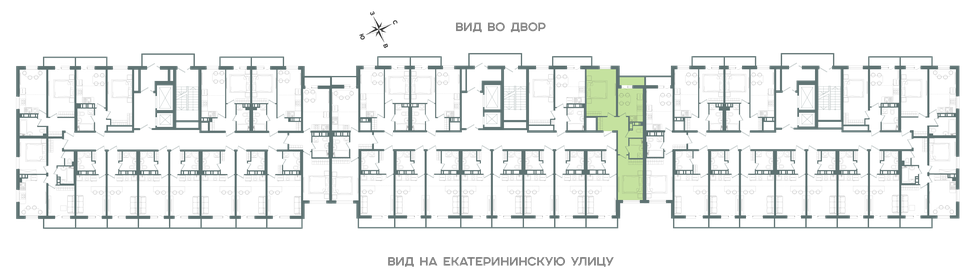 51,2 м², 2-комнатная квартира 10 035 200 ₽ - изображение 11