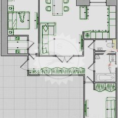 Квартира 79,5 м², 3-комнатная - изображение 5