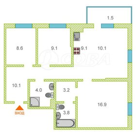 Квартира 75 м², 3-комнатная - изображение 1