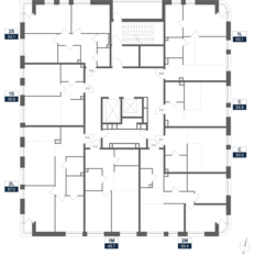 Квартира 59,3 м², 2-комнатная - изображение 2