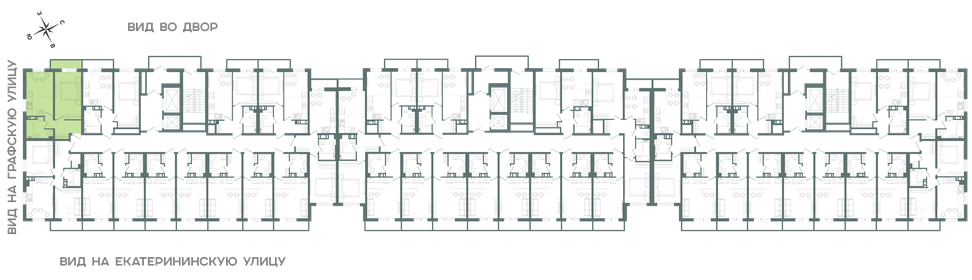 39,9 м², 1-комнатная квартира 7 700 000 ₽ - изображение 64