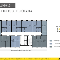 Квартира 24 м², студия - изображение 2