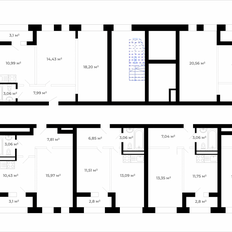 Квартира 70,8 м², 2-комнатная - изображение 5