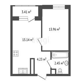 Квартира 36,8 м², 1-комнатная - изображение 1