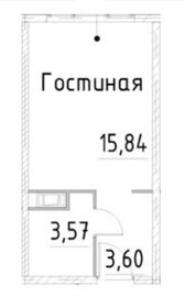 23,1 м², апартаменты-студия 3 500 000 ₽ - изображение 9