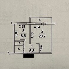 Квартира 40,8 м², 1-комнатная - изображение 3