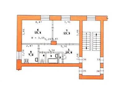 54 м², 3-комнатная квартира 7 300 000 ₽ - изображение 65