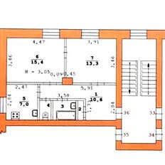 Квартира 52 м², 2-комнатная - изображение 3