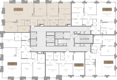 250 м², 5-комнатная квартира 260 000 000 ₽ - изображение 123