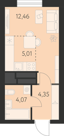 26 м², квартира-студия 3 718 000 ₽ - изображение 24