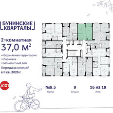 Квартира 37 м², 2-комнатная - изображение 4