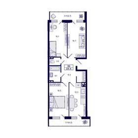 84,4 м², 3-комнатная квартира 10 000 000 ₽ - изображение 43