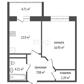 Квартира 42,6 м², 1-комнатная - изображение 1