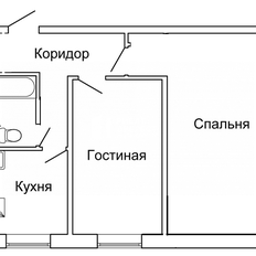 Квартира 35,8 м², 2-комнатная - изображение 4