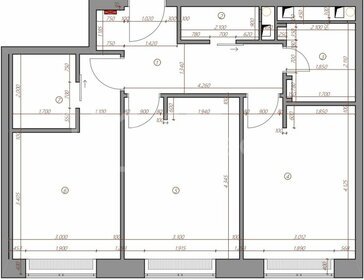 68,5 м², 2-комнатная квартира 26 300 000 ₽ - изображение 6