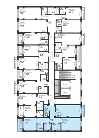 Квартира 82 м², 2-комнатная - изображение 2