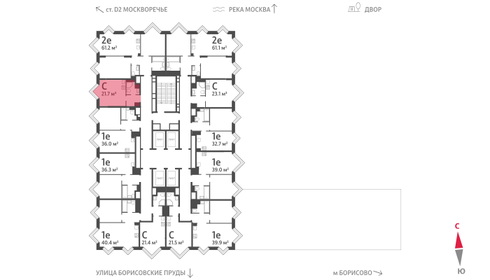 22 м², квартира-студия 10 384 616 ₽ - изображение 16