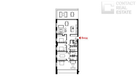 Квартира 217 м², 4-комнатная - изображение 4