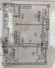 Квартира 55,5 м², 2-комнатная - изображение 1