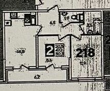 Квартира 47,6 м², 2-комнатная - изображение 1