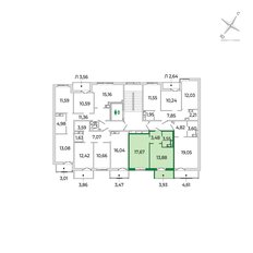Квартира 38,2 м², 1-комнатная - изображение 4