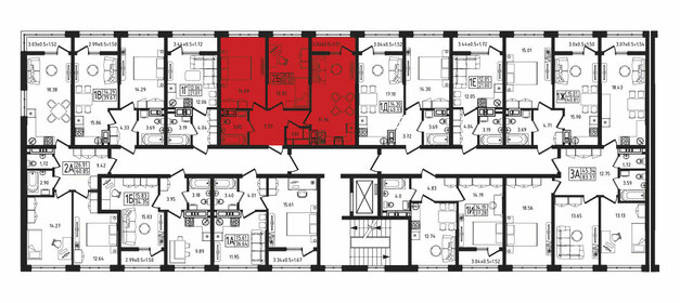 Квартира 60,3 м², 2-комнатная - изображение 2