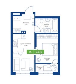 37,7 м², 1-комнатная квартира 8 000 000 ₽ - изображение 44