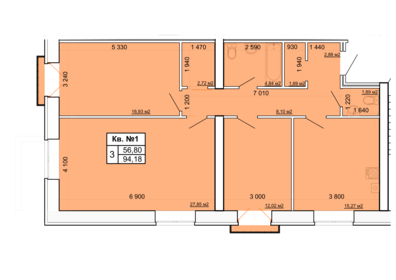 65,9 м², 2-комнатная квартира 11 200 000 ₽ - изображение 41