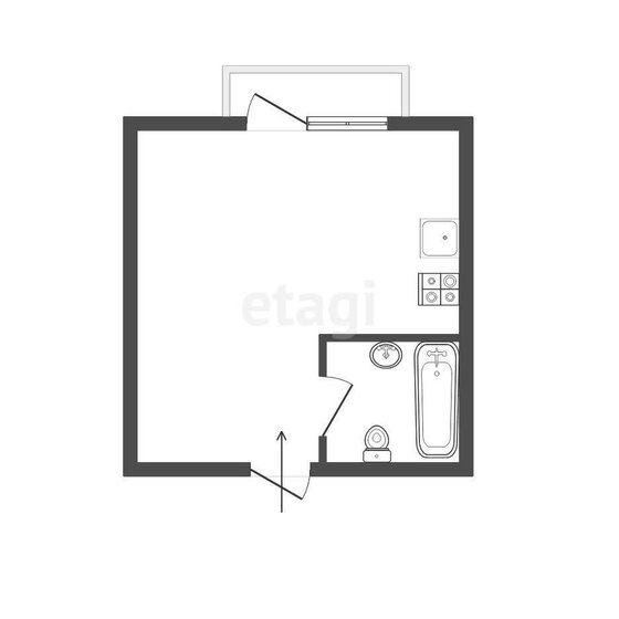 21,8 м², квартира-студия 3 800 000 ₽ - изображение 39