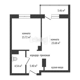 Квартира 51 м², 2-комнатная - изображение 1