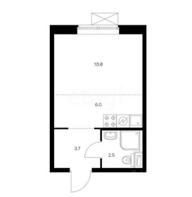 Квартира 23 м², студия - изображение 1