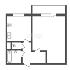 Квартира 25,1 м², студия - изображение 5