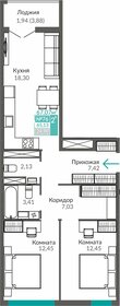 Квартира 65,1 м², 2-комнатная - изображение 1