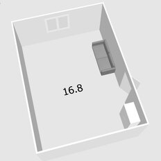 16,8 м², комната - изображение 3