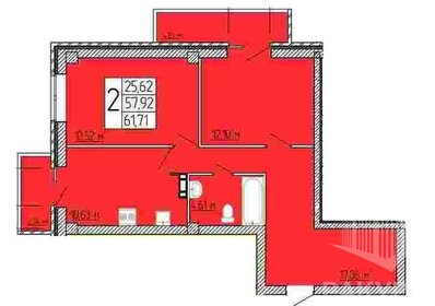 37,3 м², 2-комнатная квартира 5 650 010 ₽ - изображение 82