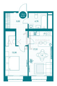 43 м², 2-комнатная квартира 5 300 000 ₽ - изображение 72