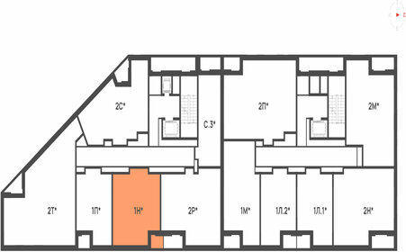 58,9 м², 3-комнатная квартира 7 400 000 ₽ - изображение 92