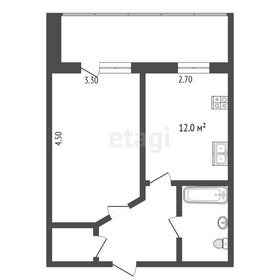 36,6 м², квартира-студия 4 600 000 ₽ - изображение 63