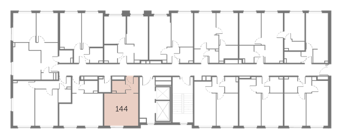 23,9 м², апартаменты-студия 3 956 310 ₽ - изображение 33