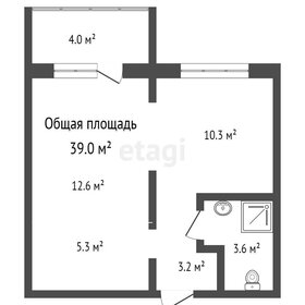 29 м², квартира-студия 3 200 000 ₽ - изображение 40
