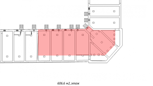 606,6 м², торговое помещение - изображение 4