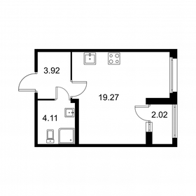 28,3 м², квартира-студия 4 642 840 ₽ - изображение 37