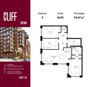 115,6 м², 3-комнатные апартаменты 40 055 400 ₽ - изображение 31