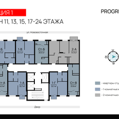 Квартира 32,4 м², 1-комнатная - изображение 3