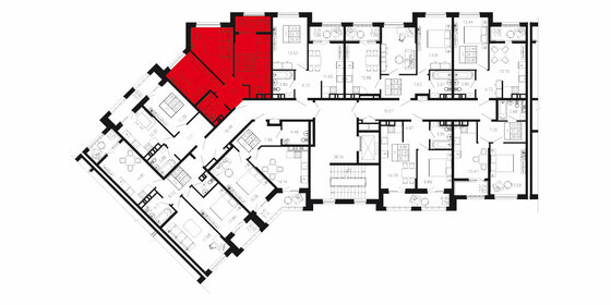 Квартира 49,6 м², 2-комнатная - изображение 2