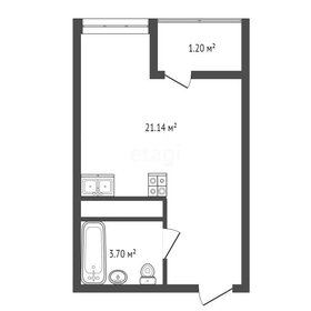Квартира 26,4 м², студия - изображение 1