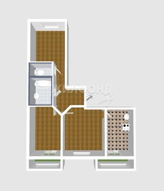 70 м², 3-комнатная квартира 7 300 000 ₽ - изображение 54