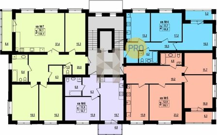 146,3 м², 3-комнатная квартира 39 780 000 ₽ - изображение 81