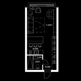 48 м², 2-комнатная квартира 15 750 000 ₽ - изображение 94