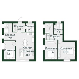 84 м², 3-комнатная квартира 10 500 000 ₽ - изображение 69